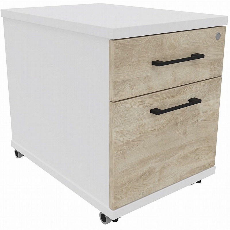 Unified Duo Low Mobile Under Desk Pedestals - Office Furniture