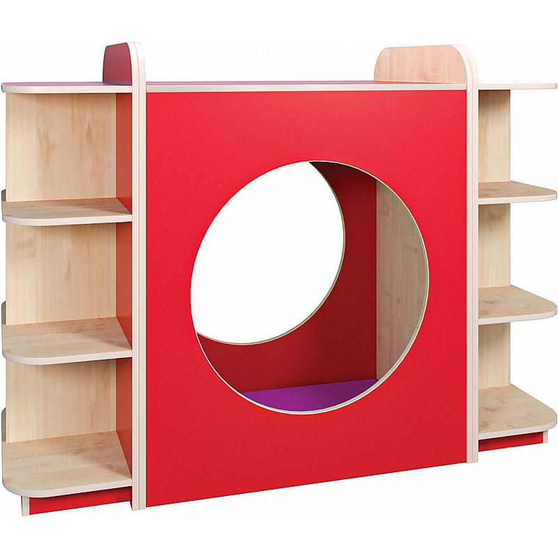 KubbyClass Library Hideaway Play Nook and Storage Bundle - Education