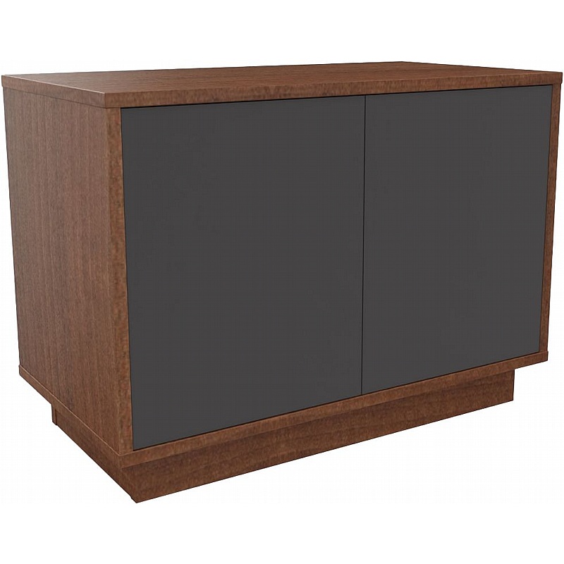 Boss Design Contract 2 Door Desk High Credenza with Plinth Base - Office Furniture
