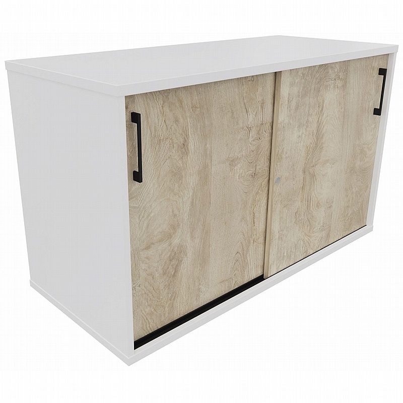 Unified Duo Sliding Door Office Cupboards - Office Furniture