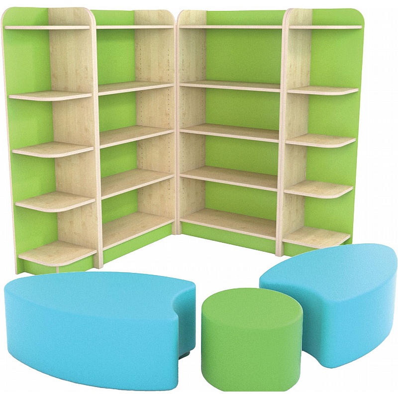 KubbyClass Library Instant Reading Corner Bundle - Education