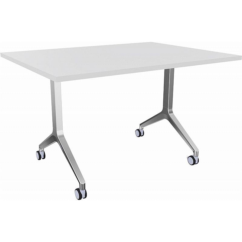 Boss Design Deploy Rectangular Conference and Training Flip Top Tables - Office Furniture