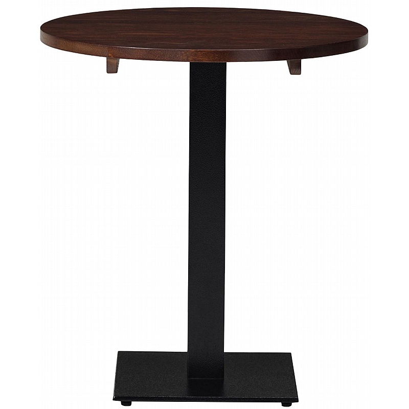 Forza Round Solid Wood Breakout and Cafe Tables - Office Furniture