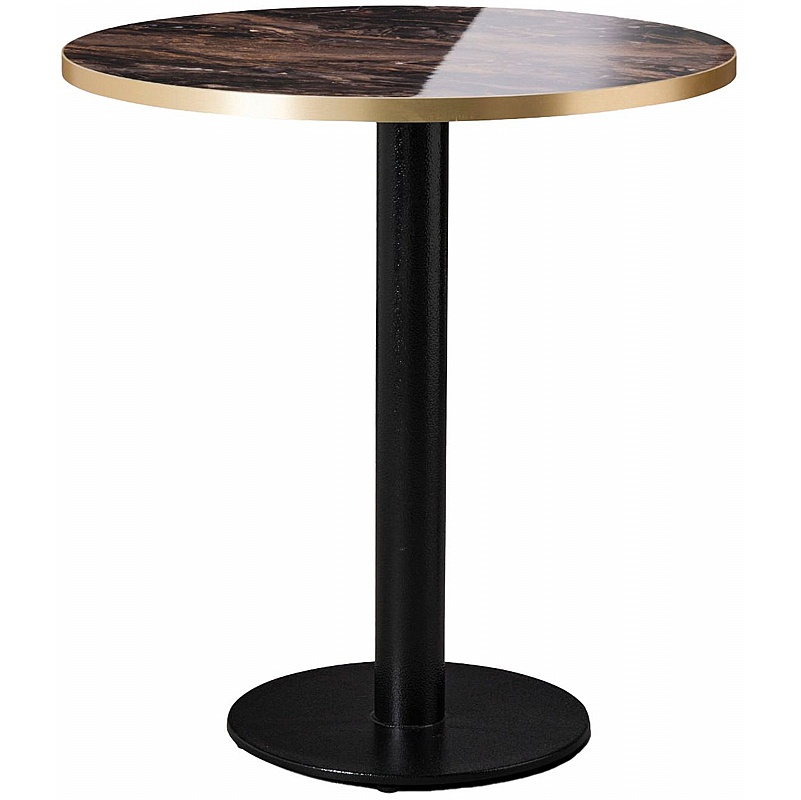 Forza High Gloss Round Breakout and Cafe Tables - Office Furniture
