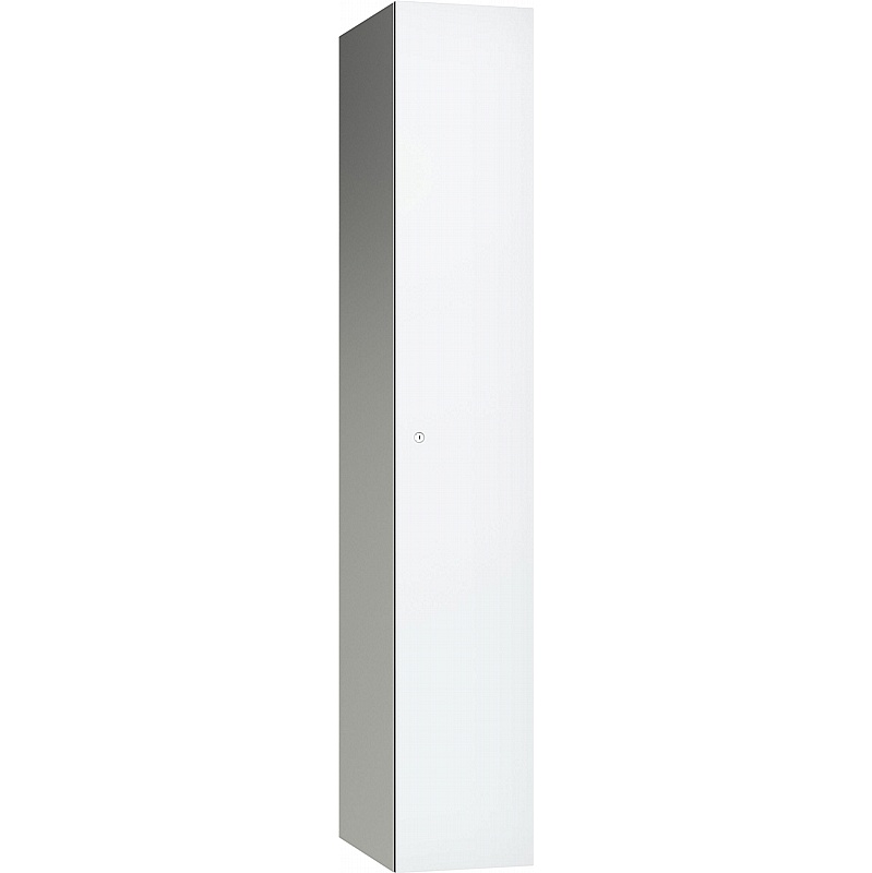 Pure Leisure Wet Area SGL Laminate Door Aluminium Lockers with Coin Return Lock - Lockers & Cloakroom