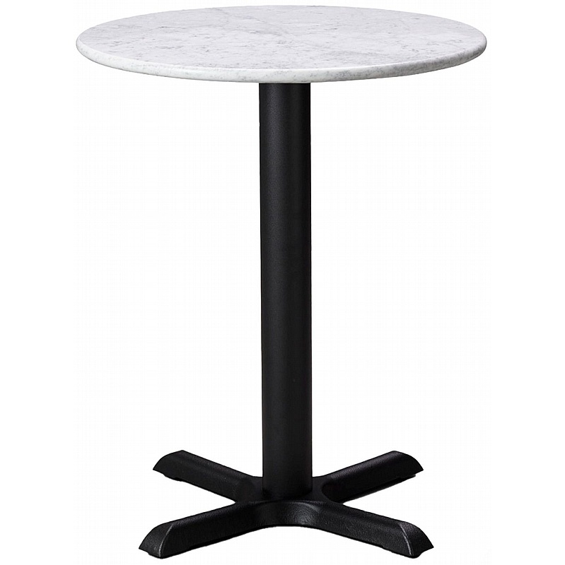 Phoenix Round Solid Marble Breakout and Cafe Tables - Office Furniture