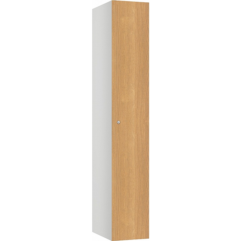 Pure Shield Antibacterial SGL Wood Effect Door Lockers with Cam Lock - Lockers & Cloakroom