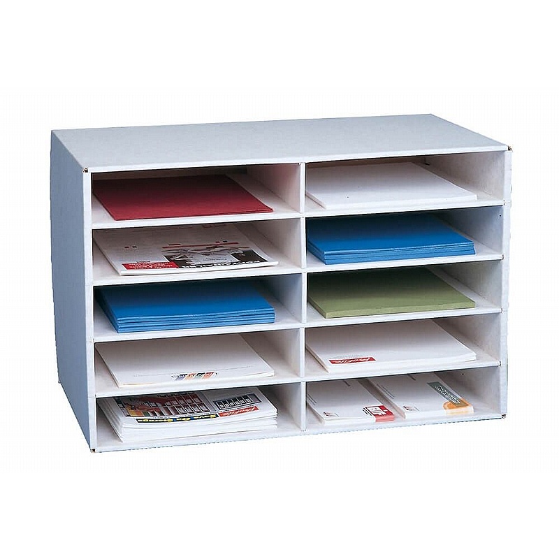 FileSafe 10 Section Literature Sorter - Office Furniture