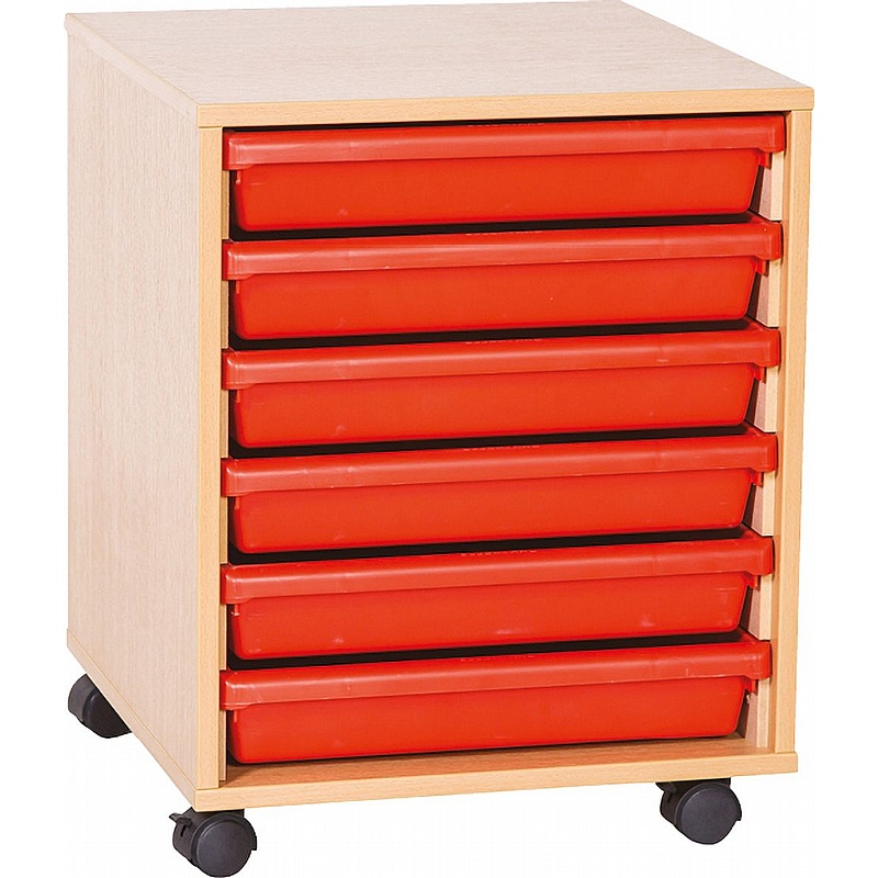 EduStore Single Column 6 A3 Tray Storage - Education