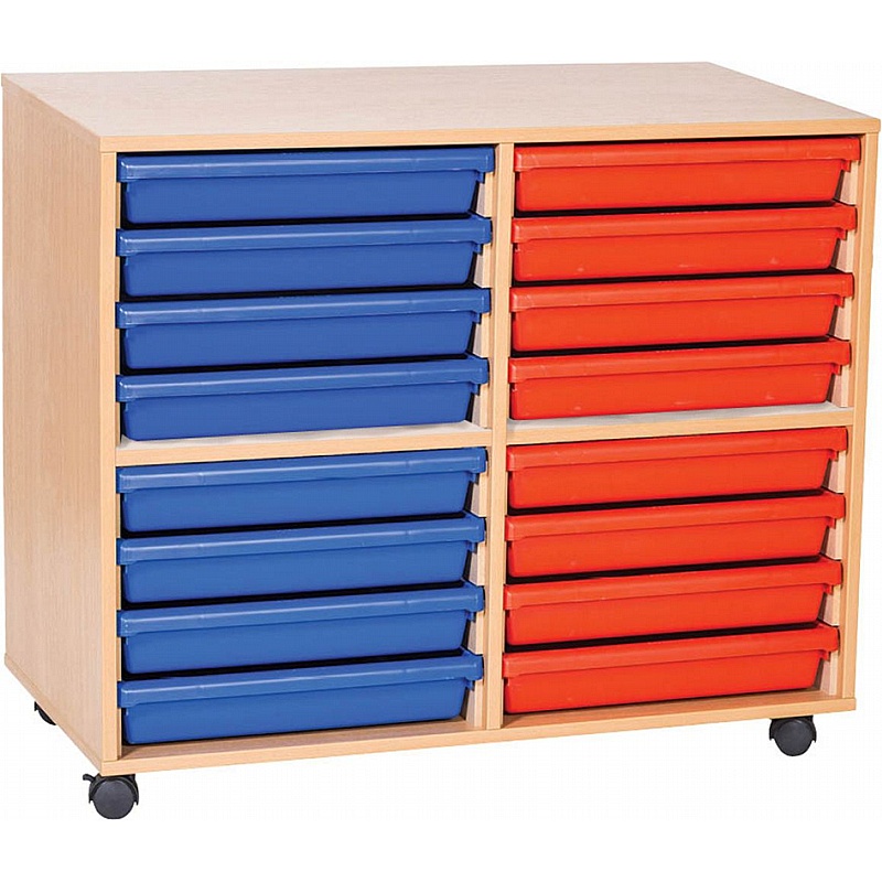 EduStore Double Column 16 A3 Tray Storage - Education
