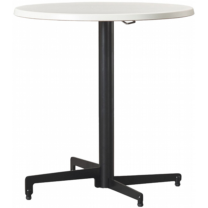 Madrid Werzalit Round Flip Top Breakout and Cafe Tables - Office Furniture