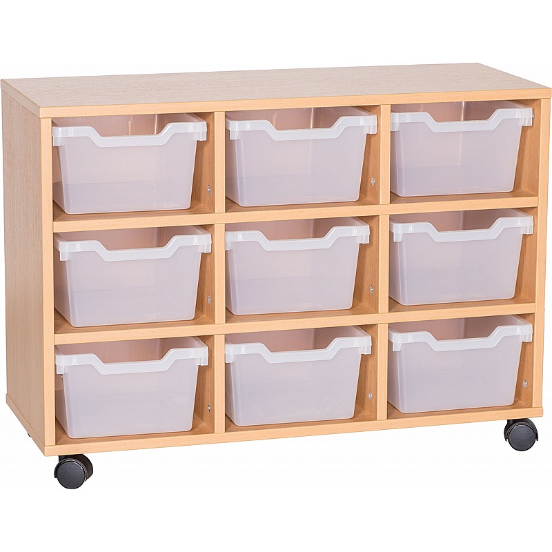 Cubby Triple Column 9 Deep Tray Storage - Education