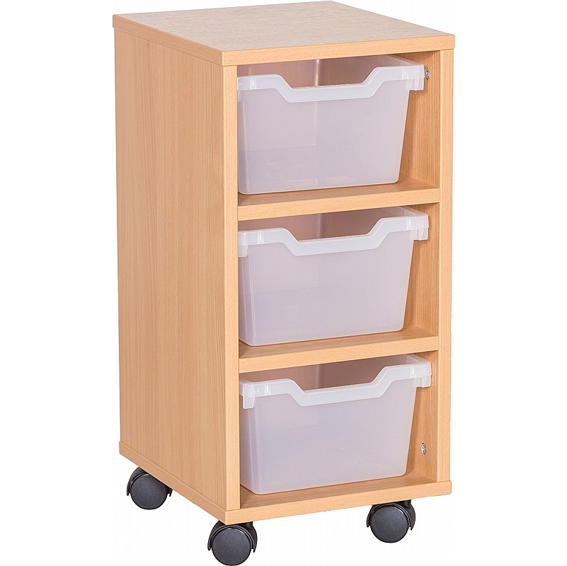 Cubby Single Column 3 Deep Tray Storage - Education