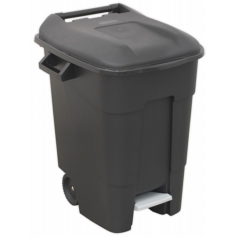 100L Refuse Wheelie Bins with Foot Pedal - Premises