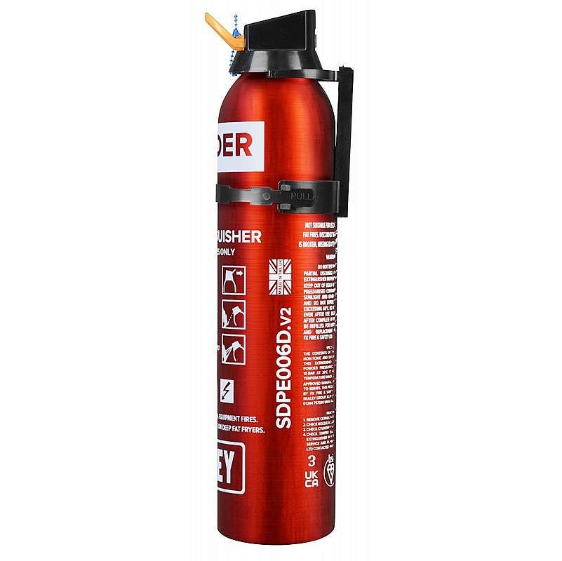 Disposable Dry Powder Fire Extinguishers - Premises