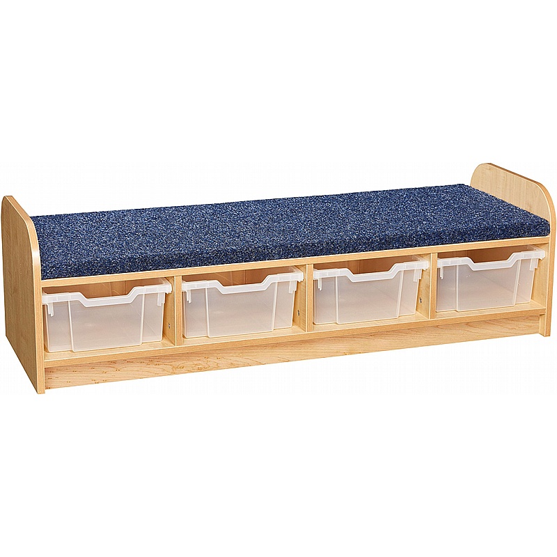 KubbyClass Early Years Nursery Cloakroom Storage Bench - Education