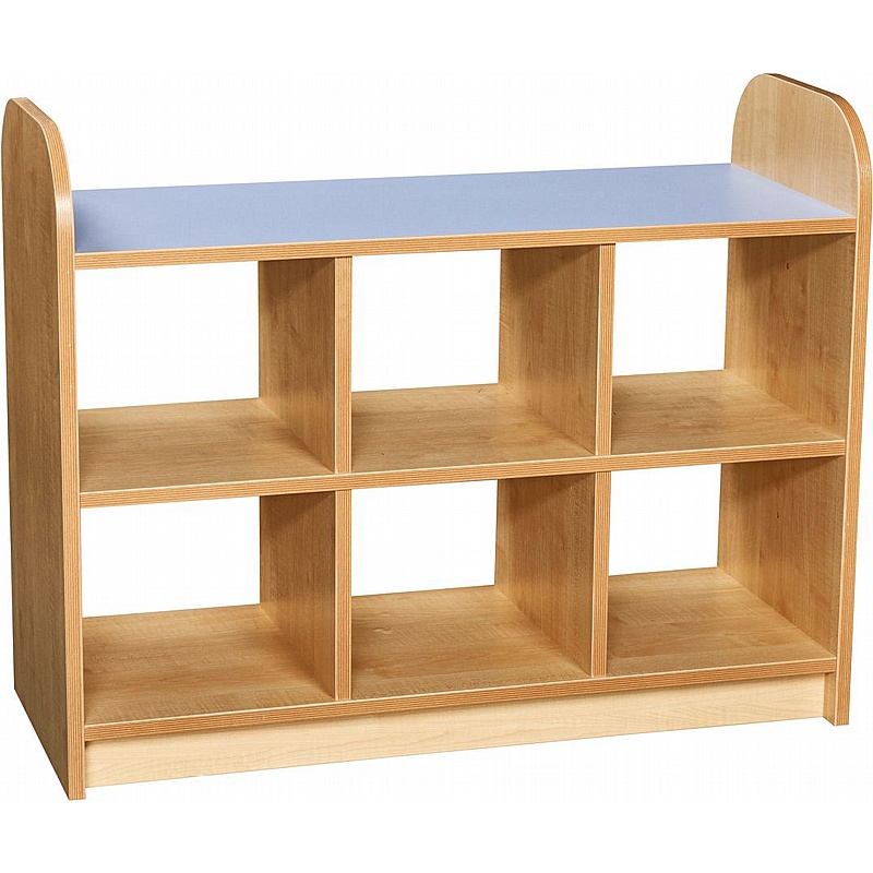 KubbyClass Early Years Nursery Open Back Cube Bookcases - Education