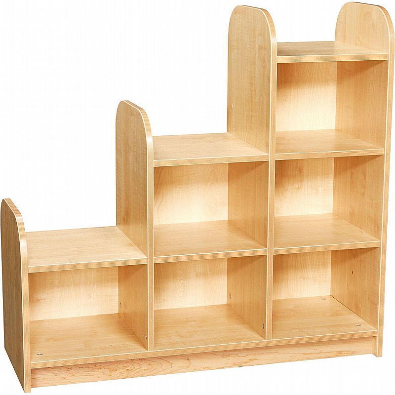 KubbyClass Early Years Nursery Stepped Storage Cubes - Education
