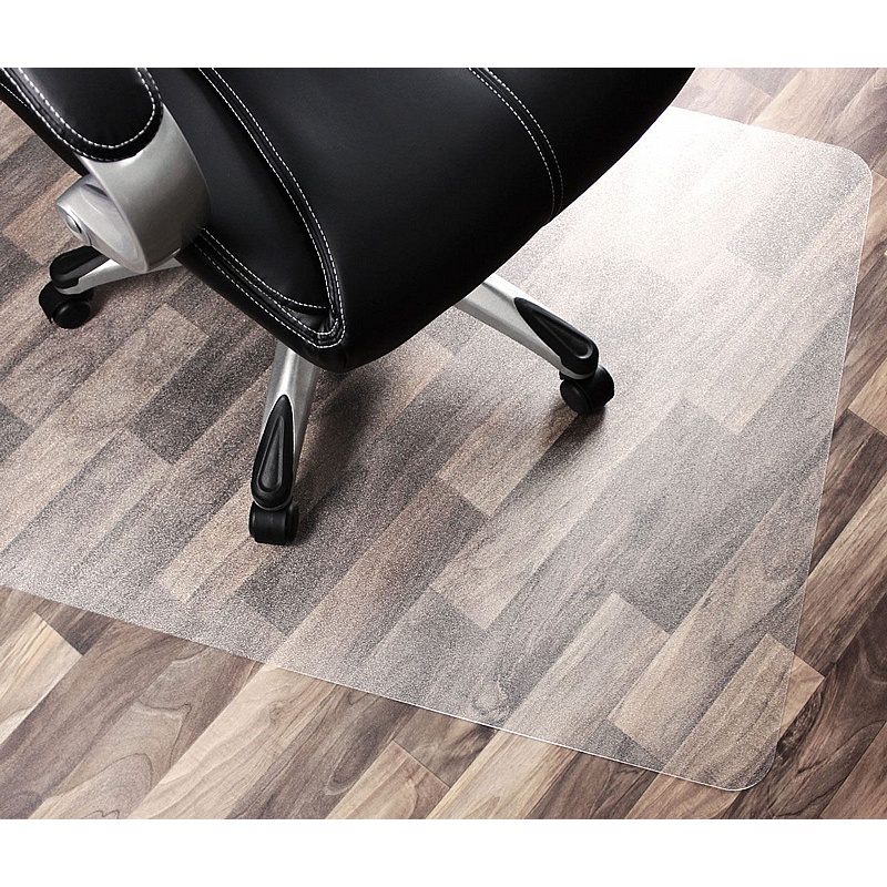 Unomat Polycarbonate Rectangular Chair Mat for Hard Floors - Office Furniture