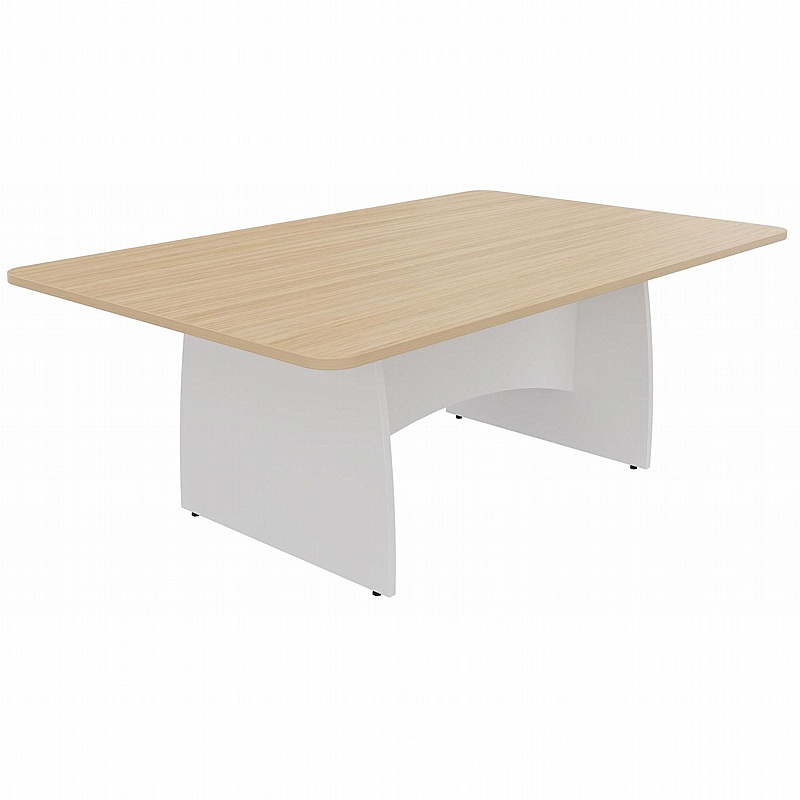 Confer Duo Curve Rectangular Breakout and Boardroom Tables - Office Furniture
