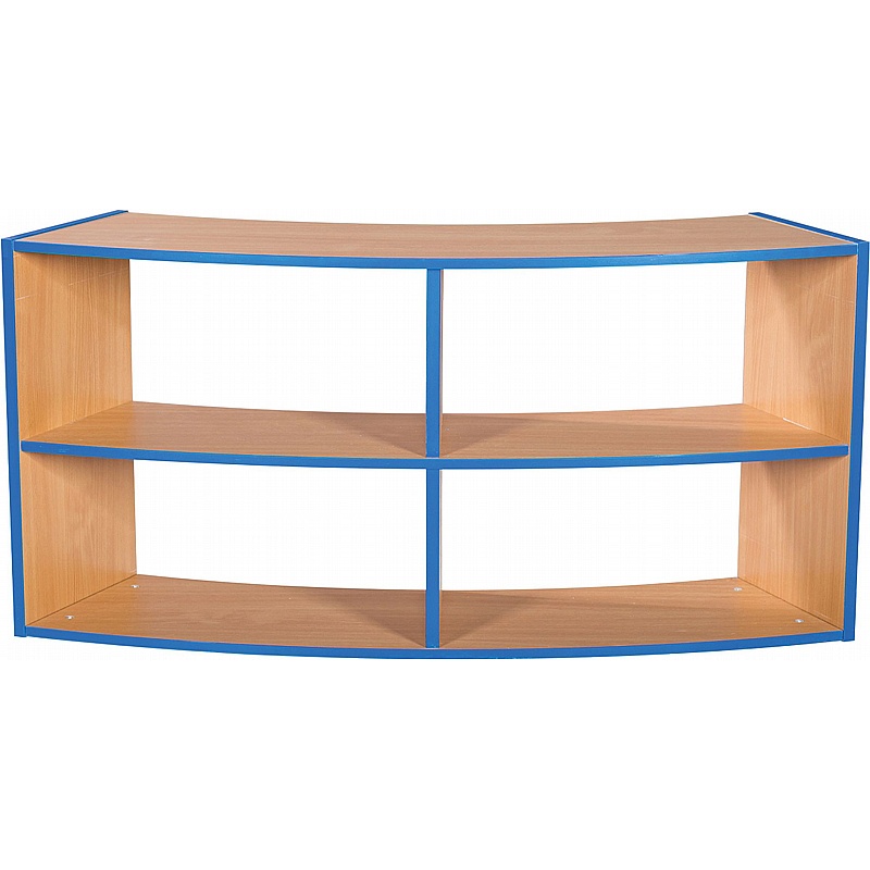 KubbyKurve Library Curve Open Bookcases - Education