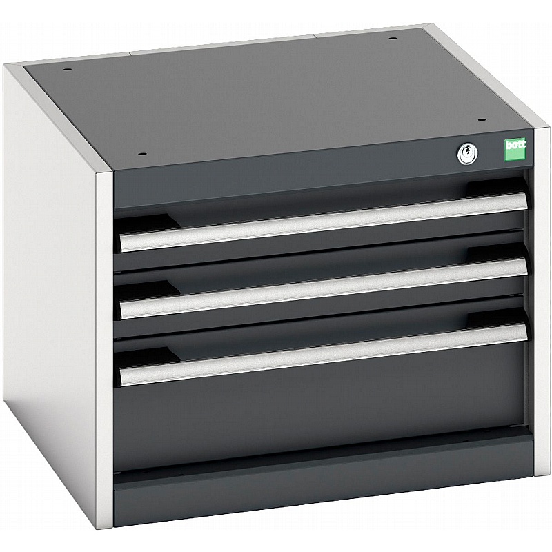 Bott Cubio 3 Drawer Metal Cabinets - Workshop