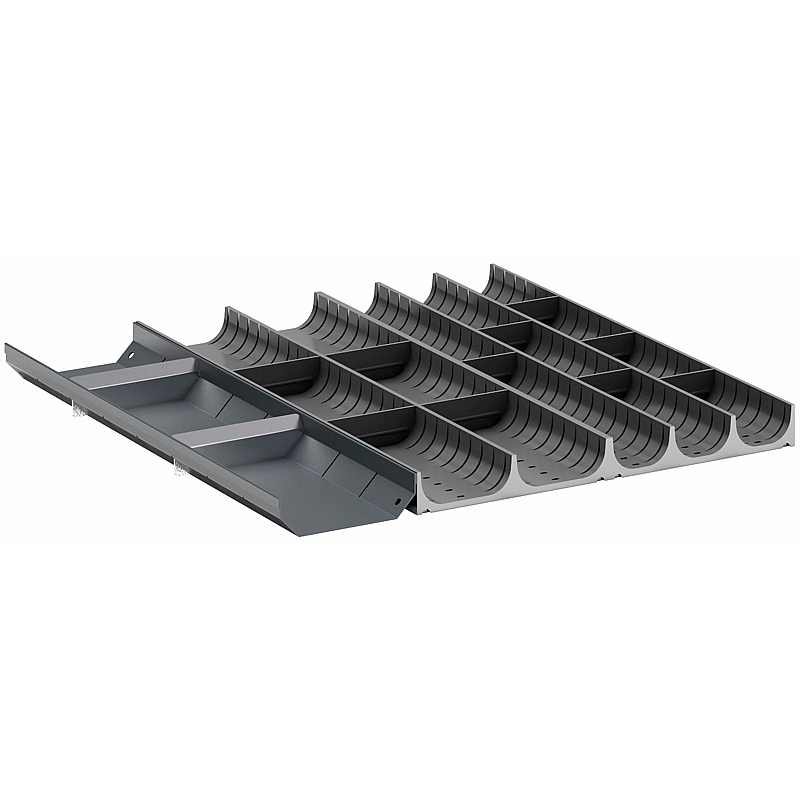 Bott Cubio Plastic Trough Drawer Dividers for 525W x 525D Cabinets - Workshop