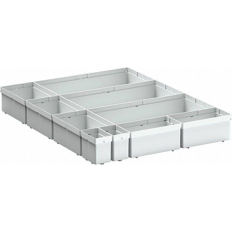 Bott Cubio Plastic Box Drawer Dividers for 525W x 650D Cabinets - Workshop