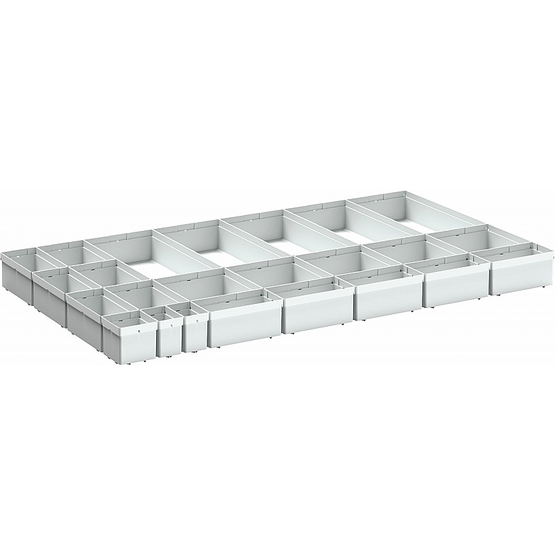 Bott Cubio Plastic Box Drawer Dividers for 1050W x 650D Cabinets - Workshop