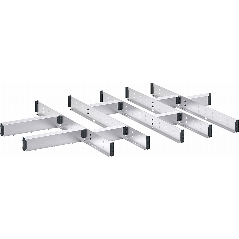 Bott Cubio Metal Drawer Dividers for 1050W x 750D Cabinets - Workshop