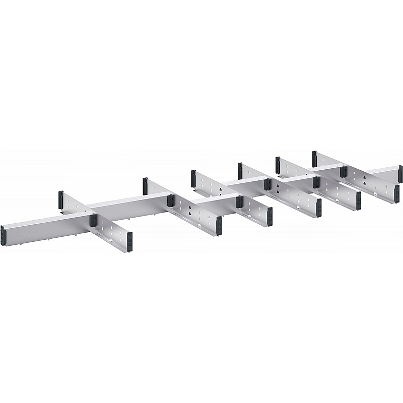 Bott Cubio Metal Drawer Dividers for 1300W x 525D Cabinets - Workshop