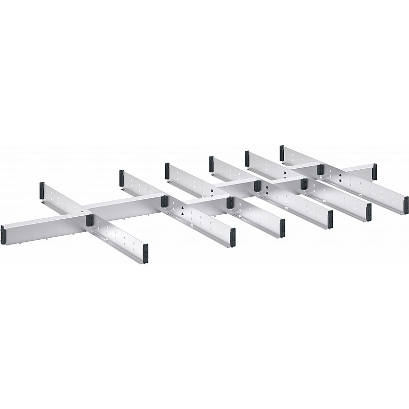 Bott Cubio Metal Drawer Dividers for 1300W x 750D Cabinets - Workshop