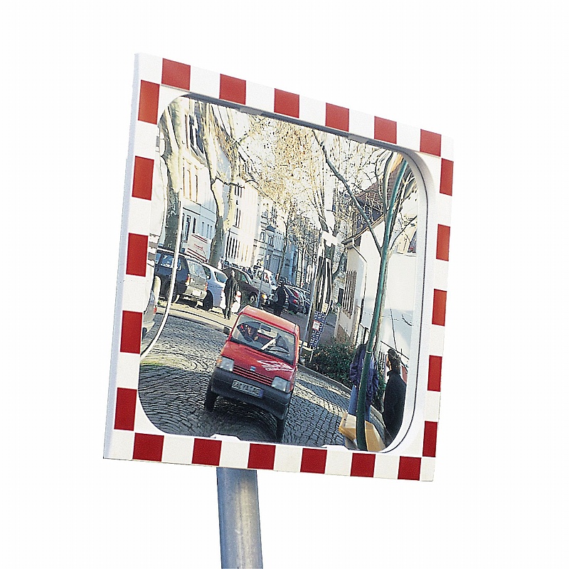 View-Ultra Sekurit Convex Heated Traffic Mirrors - Premises