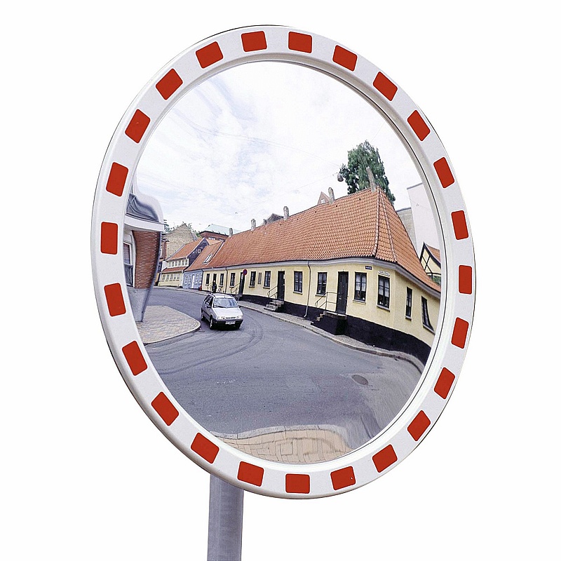 View-Minder Acrylic Round Traffic Mirrors - Premises