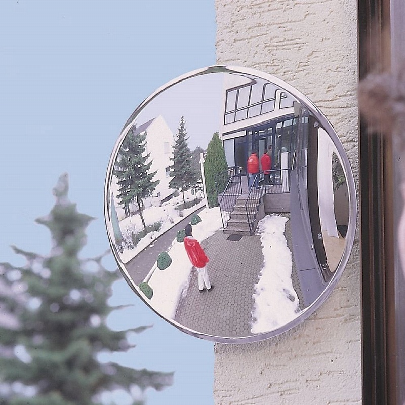 Spion Wall Mounted Round Observation Mirror - Premises