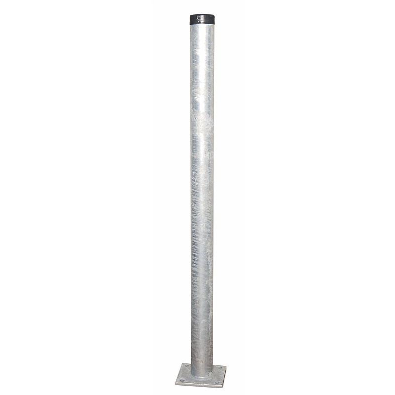 Galvanised Horizontal Surface Mirror Post - Premises