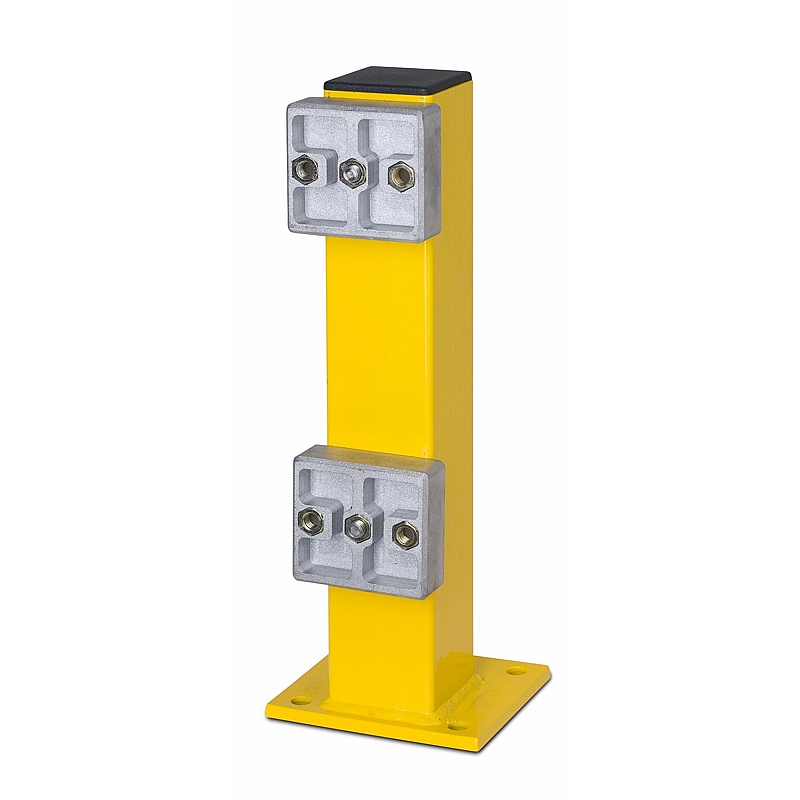 Black Bull Impact Protection Guard Rail Posts - Premises
