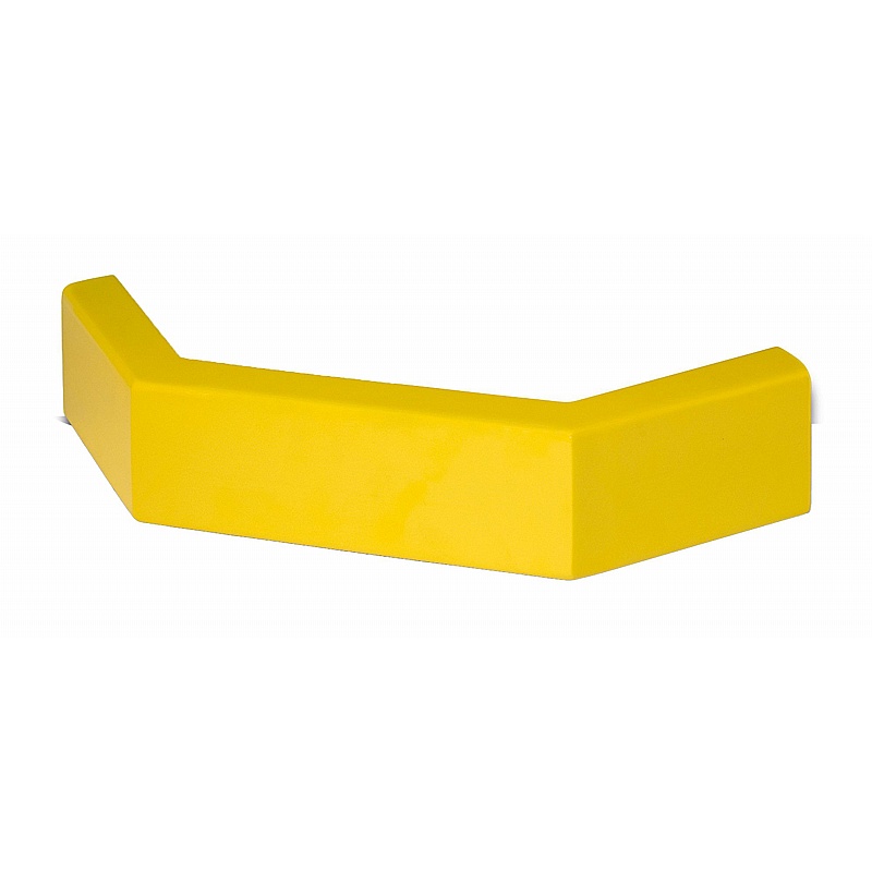 Black Bull Impact Protection Guard Rail External Corner Angle Rail - Premises