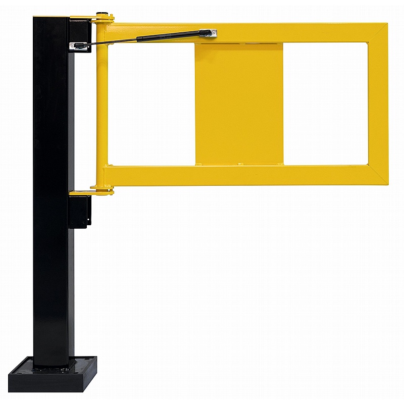 Black Bull FLEX Hybrid Impact Protection Railing Gate - Premises