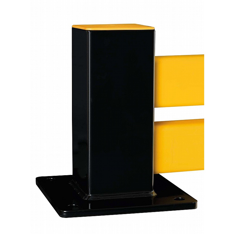 Black Bull FLEX Hybrid Impact Protection Low Level End Posts - Premises