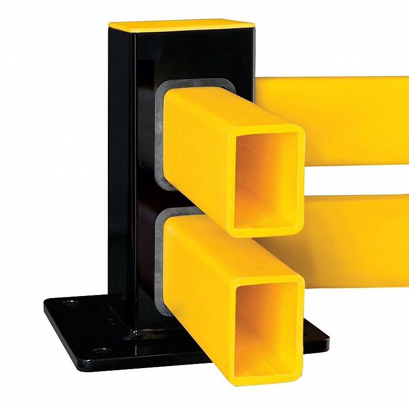 Black Bull FLEX Hybrid Impact Protection Low Level Corner Posts - Premises