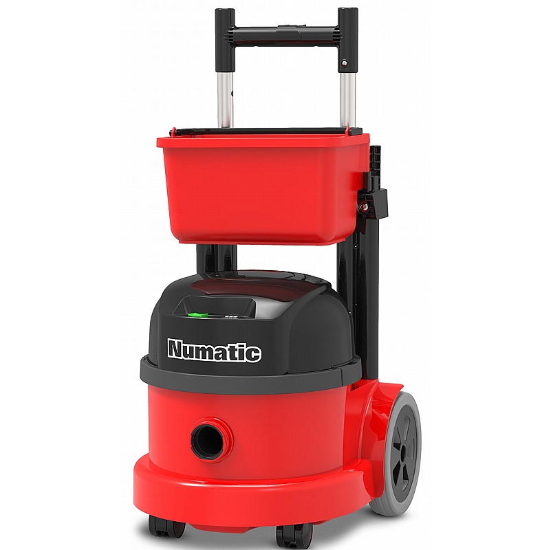 Numatic Pro Cordless PBT230NX Commercial Dry Vacuum Cleaner with Trolley - Cleaning & Hygiene