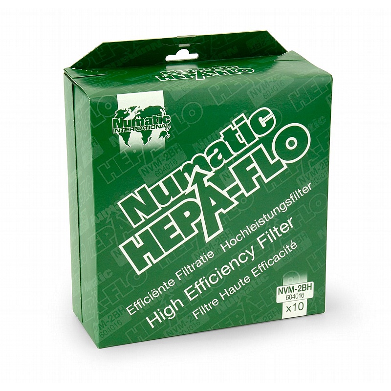 Numatic NVM-2BH 10 x HepaFlo Filter Bags 604016 - Cleaning & Hygiene