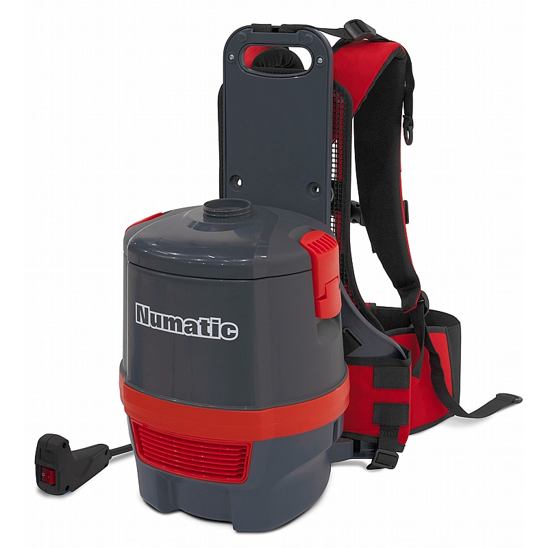 Numatic RSV150 HEPA Backpack Commercial Dry Vacuum Cleaner - Cleaning & Hygiene