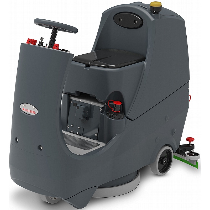Numatic CRL8055 NX1K Traction Drive Battery Ride-on Scrubber Dryer - Cleaning & Hygiene