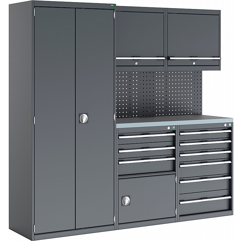 Bott Cubio Anthracite Workstation Bundle B - Workshop