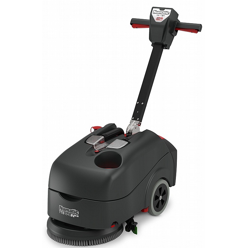 Numatic TTB1840NX-R Cordless Compact Battery Scrubber Dryer - Cleaning & Hygiene