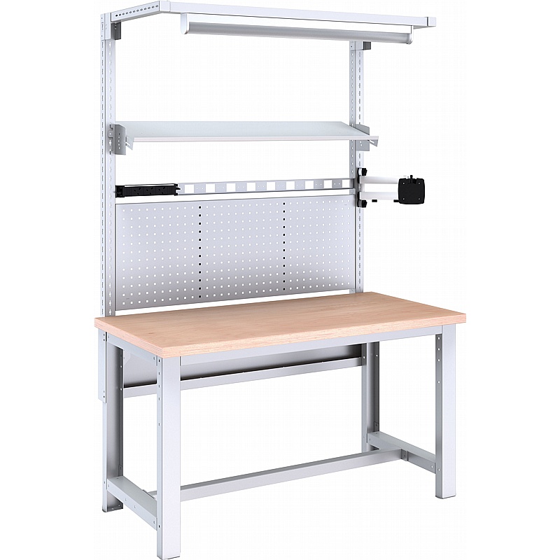 Bott Cubio Rectangular Multiplex Bench with Rear Back Frame System A - Workshop