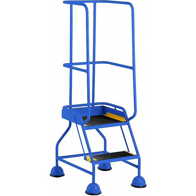 Steptek Classic Colour BS Mobile Warehouse Steps - Access Equipment