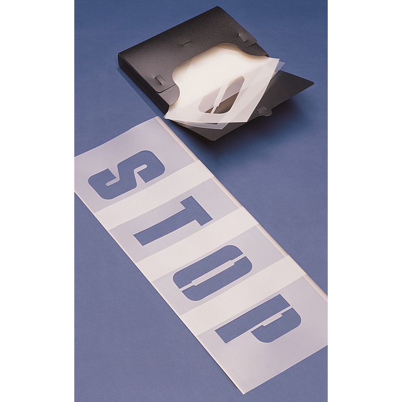 PROline Paint Letter and Symbol Stencil Set - Premises
